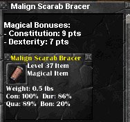 Picture for Malign Scarab Bracer (Alb) (nls)